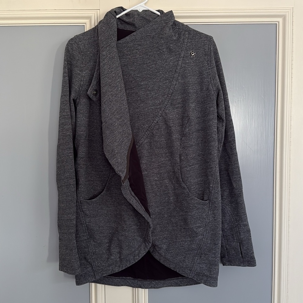 Lululemon Rulu Rally Wrap grey size 8 - Picture 3 of 11